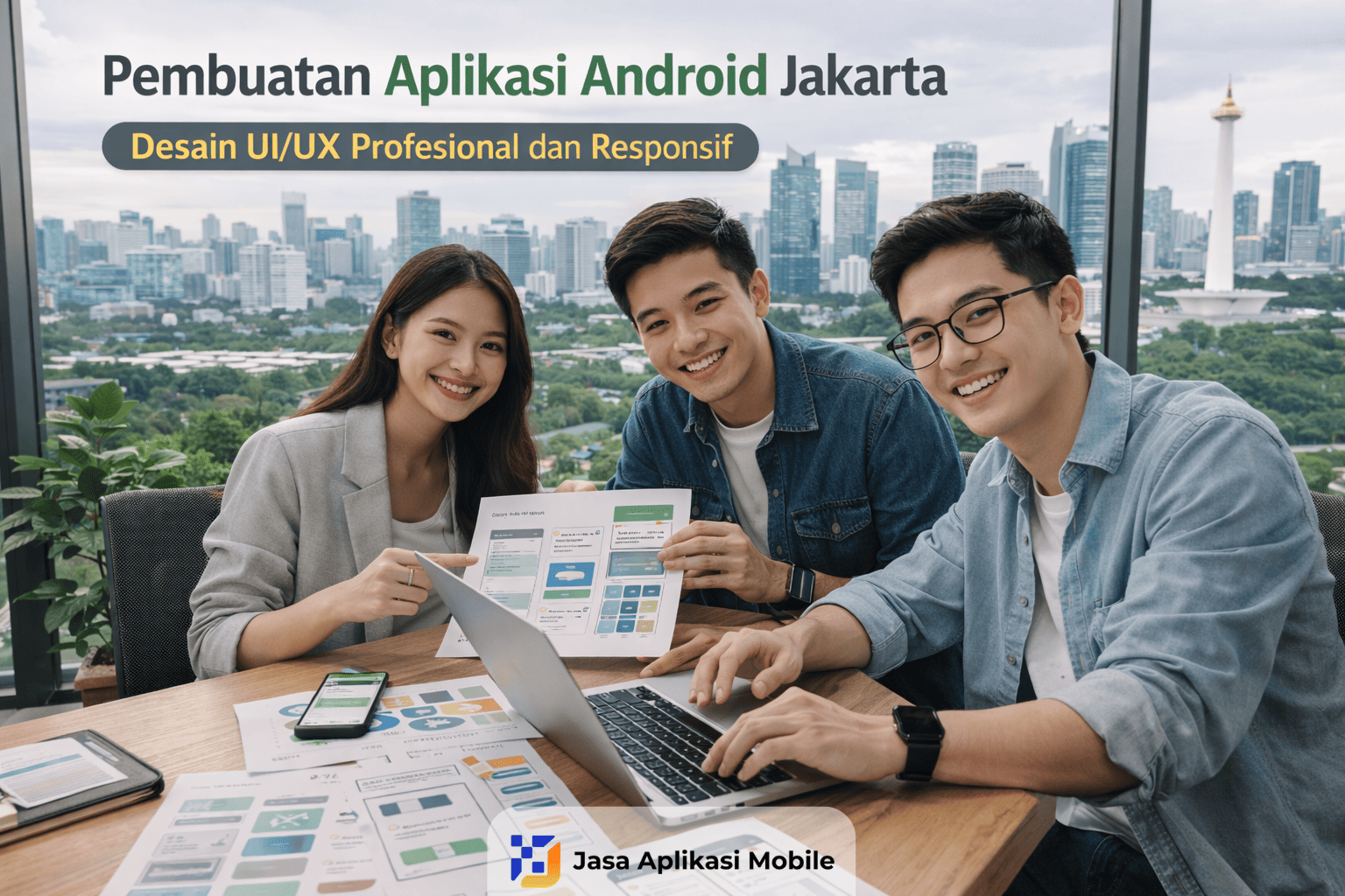 Pembuatan Aplikasi Android Jakarta: Desain UI/UX Profesional dan Responsif